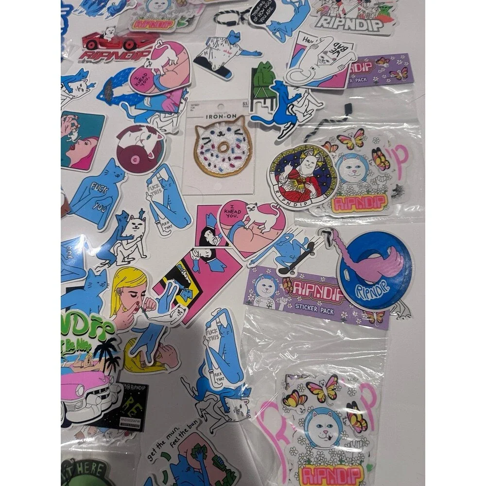 Ripndip Sticker Air Freshener Tattoo lot huge